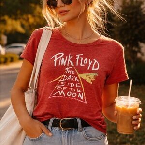 Pink Floyd Dark Side of the Moon Tee | Vintage Style Band Shirt | Indie Grunge